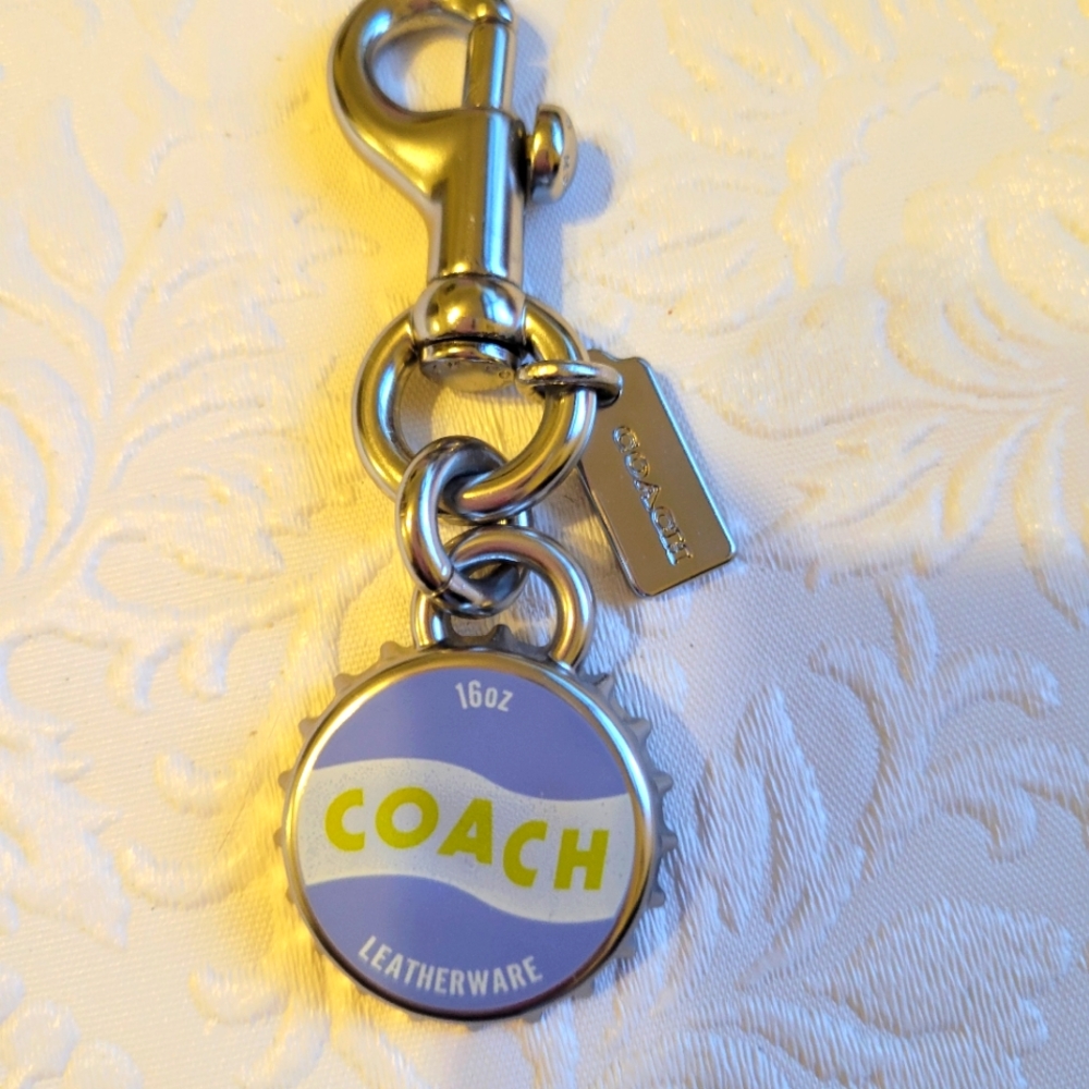 Coach Bottle Cap Charm
